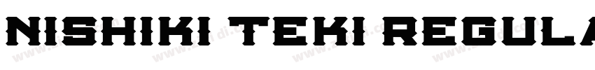 Nishiki teki Regula字体转换